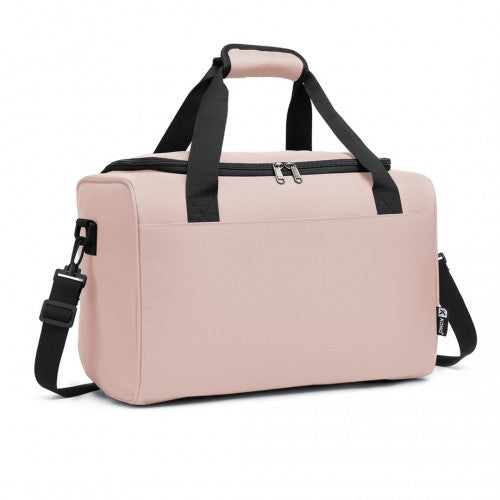 E2016S Kono Structured Travel Duffle Bag Pink