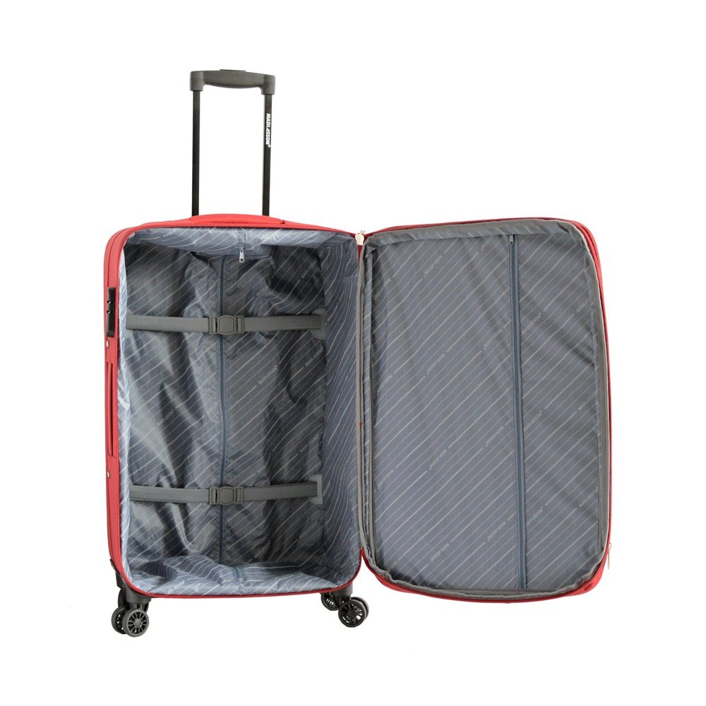 Easy Luggage Madisson's Grey Soft Shell Luggage : Xs to Large Sizes, Lightweight Suitcase, Duffle Bag, and Wheeled Holdall - Now on Sale!