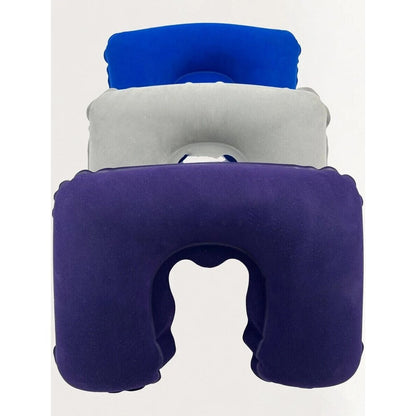 3pcs Inflatable Car Neck Pillow travel comfort rest Holiday Neck Restraint - Easy Luggage