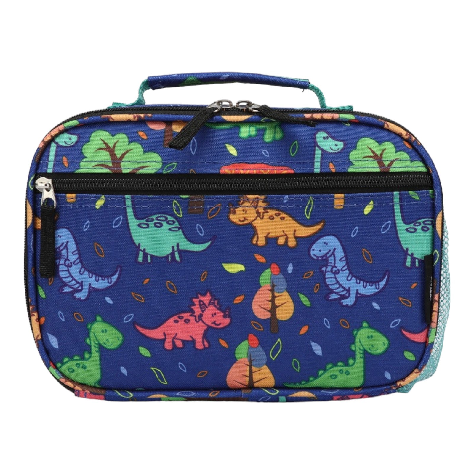 Easy Luggage Kidzpac Adventure Set: 5-Piece Luggage Set with Carry-On, Backpack, Lunch Bag, Pillow, and Luggage Tag- Dinosaur Blue