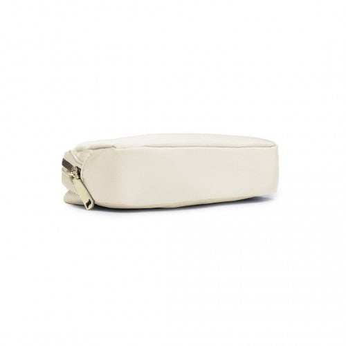 L2337 - Miss Lulu Lightweight Stylish Water-Resistant Casual Bum Bag - Beige