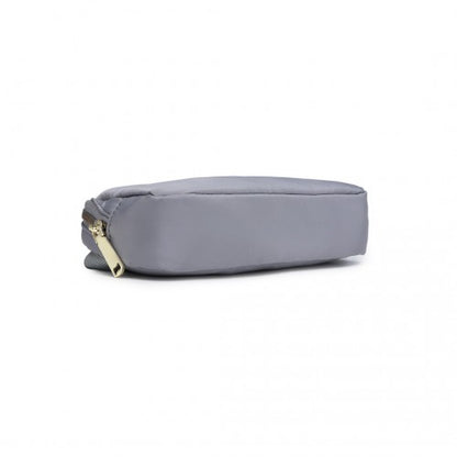 L2337 - Miss Lulu Lightweight Stylish Water-Resistant Casual Bum Bag - Grey