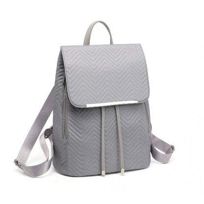 Easy Luggage LH2358 - Miss Lulu Lightweight And Elegant Daily Backpack - Grey