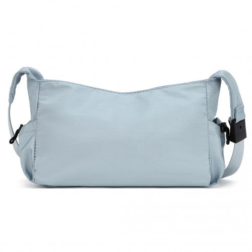 MSM2424 - Miss Lulu Ultra-Light Water-Resistant Urban Casual Commuter Crossbody Bag - Blue