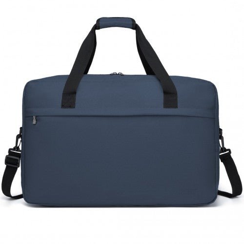 E1960L - Kono Lightweight Multi Purpose Unisex Sports Travel Duffel Bag - Navy - Easy Luggage