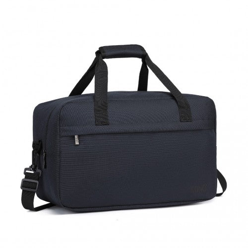 E1960M - Kono Lightweight Multi Purpose Unisex Sports Travel Duffel Bag - Dark Blue - Easy Luggage