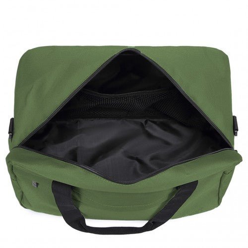 E1960M - Kono Lightweight Multi Purpose Unisex Sports Travel Duffel Bag - Green - Easy Luggage