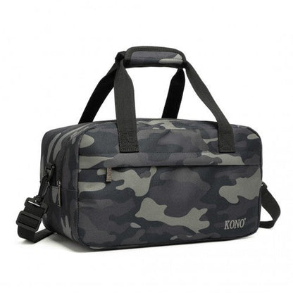 E1960S - Kono Lightweight Multi Purpose Unisex Sports Travel Duffel Bag - Camouflage - Easy Luggage