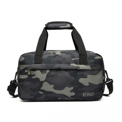 E1960S - Kono Lightweight Multi Purpose Unisex Sports Travel Duffel Bag - Camouflage - Easy Luggage