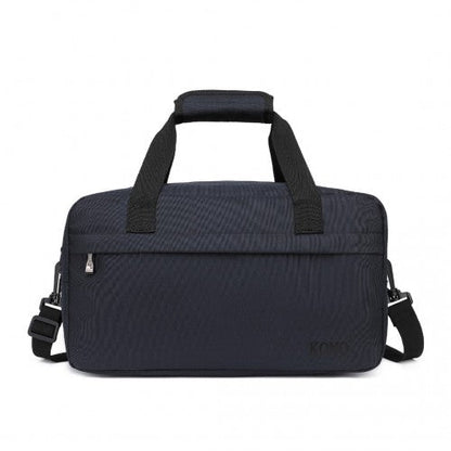 E1960S - Kono Lightweight Multi Purpose Unisex Sports Travel Duffel Bag - Dark Blue - Easy Luggage