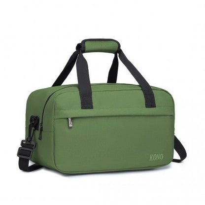 E1960S - Kono Lightweight Multi Purpose Unisex Sports Travel Duffel Bag - Green - Easy Luggage