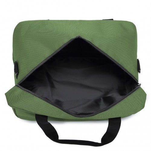 E1960S - Kono Lightweight Multi Purpose Unisex Sports Travel Duffel Bag - Green - Easy Luggage