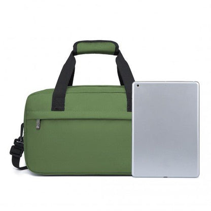 E1960S - Kono Lightweight Multi Purpose Unisex Sports Travel Duffel Bag - Green - Easy Luggage