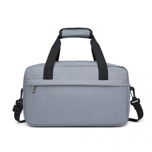 E1960S - Kono Lightweight Multi Purpose Unisex Sports Travel Duffel Bag - Light Grey - Easy Luggage