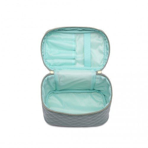 E2103 - Miss Lulu Make - up Organiser Storage Bag - Green - Easy Luggage