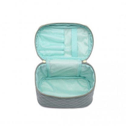 E2103 - Miss Lulu Make - up Organiser Storage Bag - Green - Easy Luggage