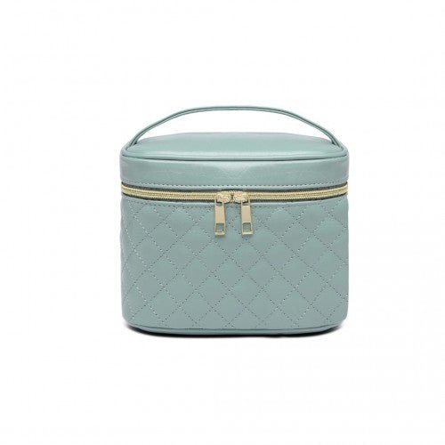 E2103 - Miss Lulu Make - up Organiser Storage Bag - Green - Easy Luggage