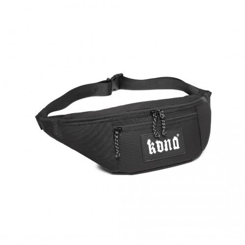 EA2136 - Kono Lightweight Fashion Sports Bum Bag For Men And Women - Black - Easy Luggage