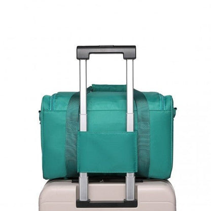 EA2321 - Kono Spacious Travel Storage Bag Handbag - Teal - Easy Luggage