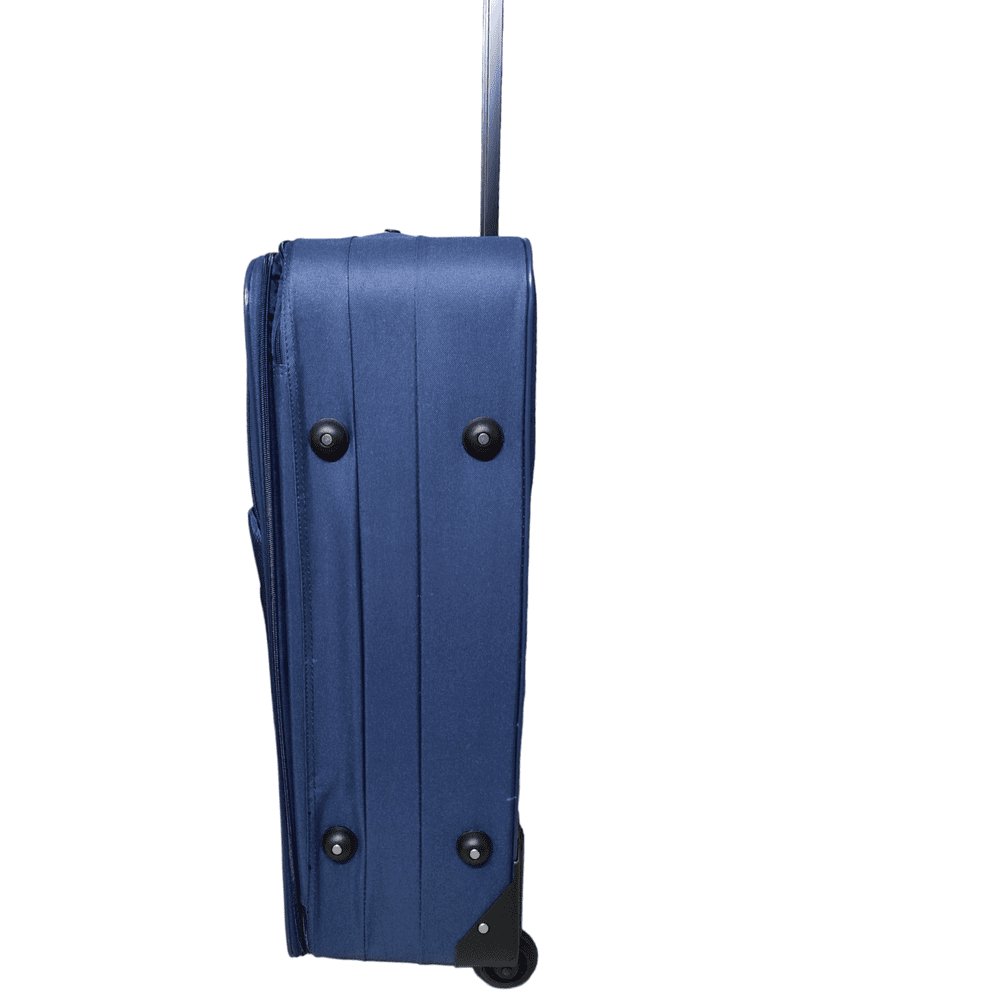 Eagle 2 Wheel Lightweight Expandable Suitcase - Travel Luggage Cabin Trolley Bag | Easy Luggage Navy - Easy Luggage