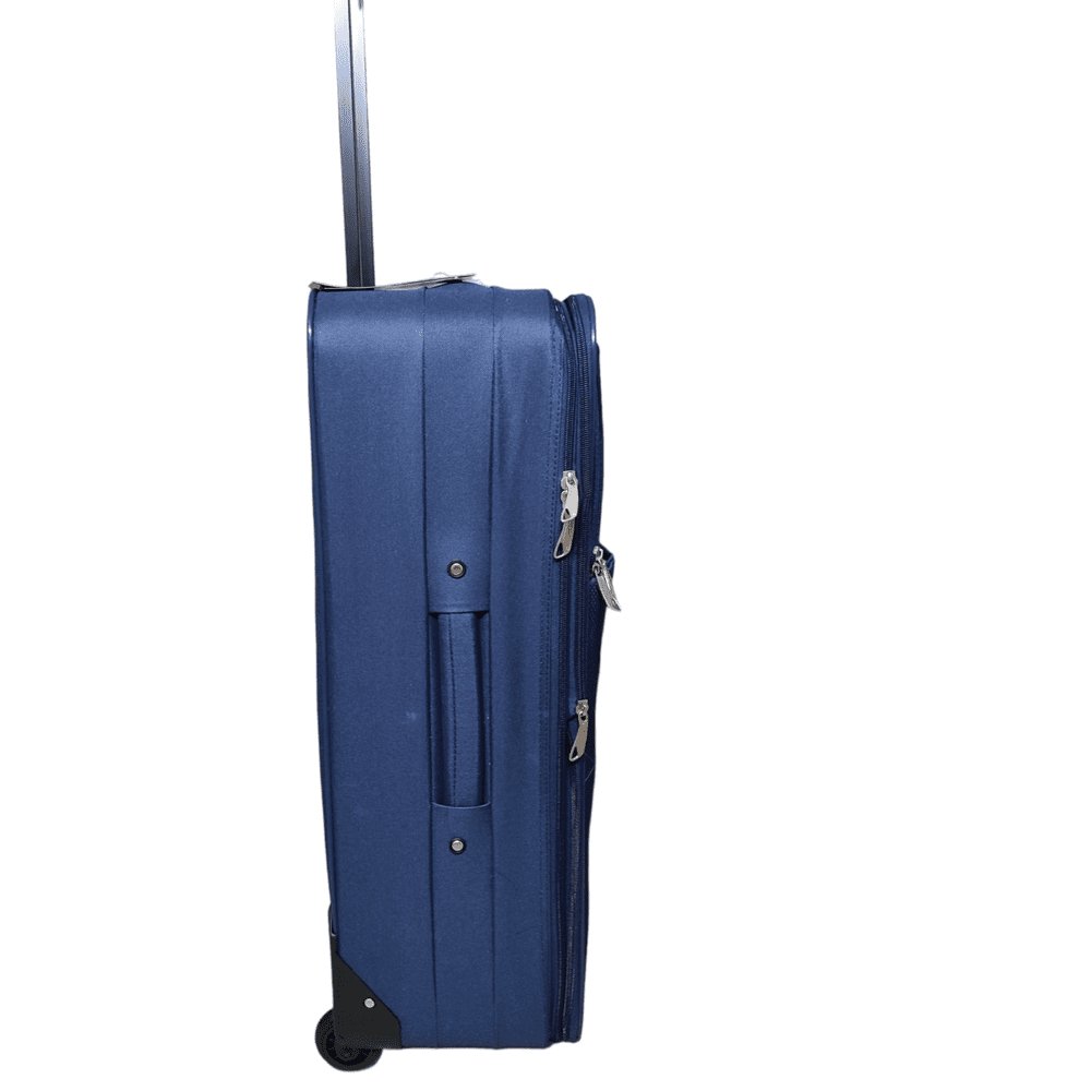 Eagle 2 Wheel Lightweight Expandable Suitcase - Travel Luggage Cabin Trolley Bag | Easy Luggage Navy - Easy Luggage