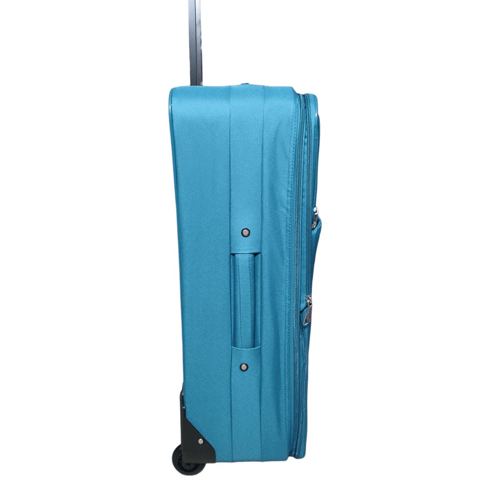 Eagle 2 Wheel Lightweight Expandable Suitcase - Travel Luggage Cabin Trolley Bag | Easy Luggage Teal - Easy Luggage