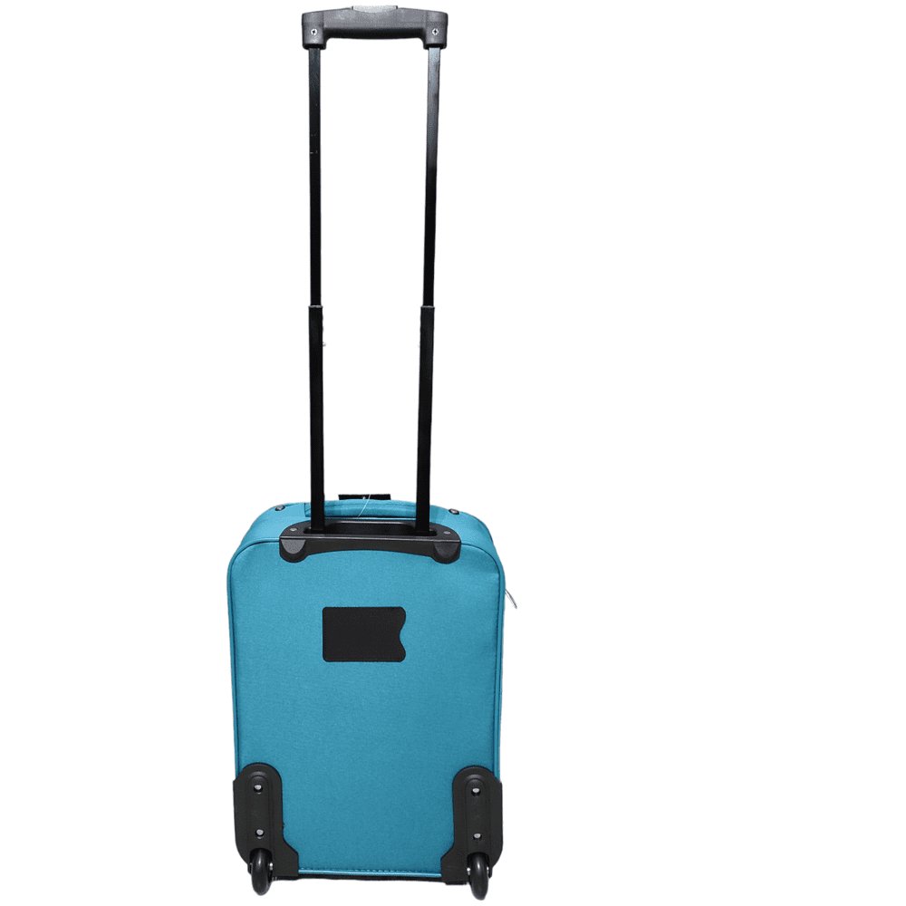 Eagle 2 Wheel Lightweight Expandable Suitcase - Travel Luggage Cabin Trolley Bag | Easy Luggage Teal - Easy Luggage