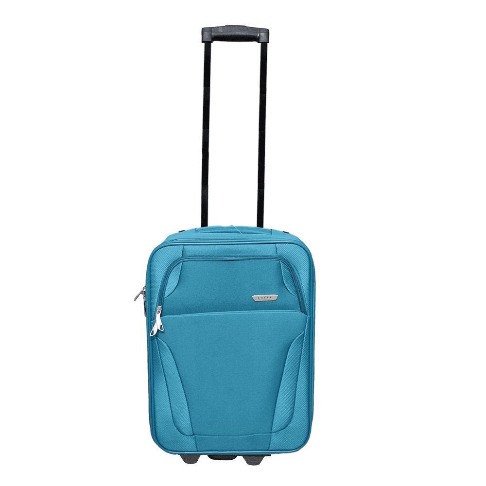 Eagle 2 Wheel Lightweight Expandable Suitcase - Travel Luggage Cabin Trolley Bag | Easy Luggage Teal - Easy Luggage