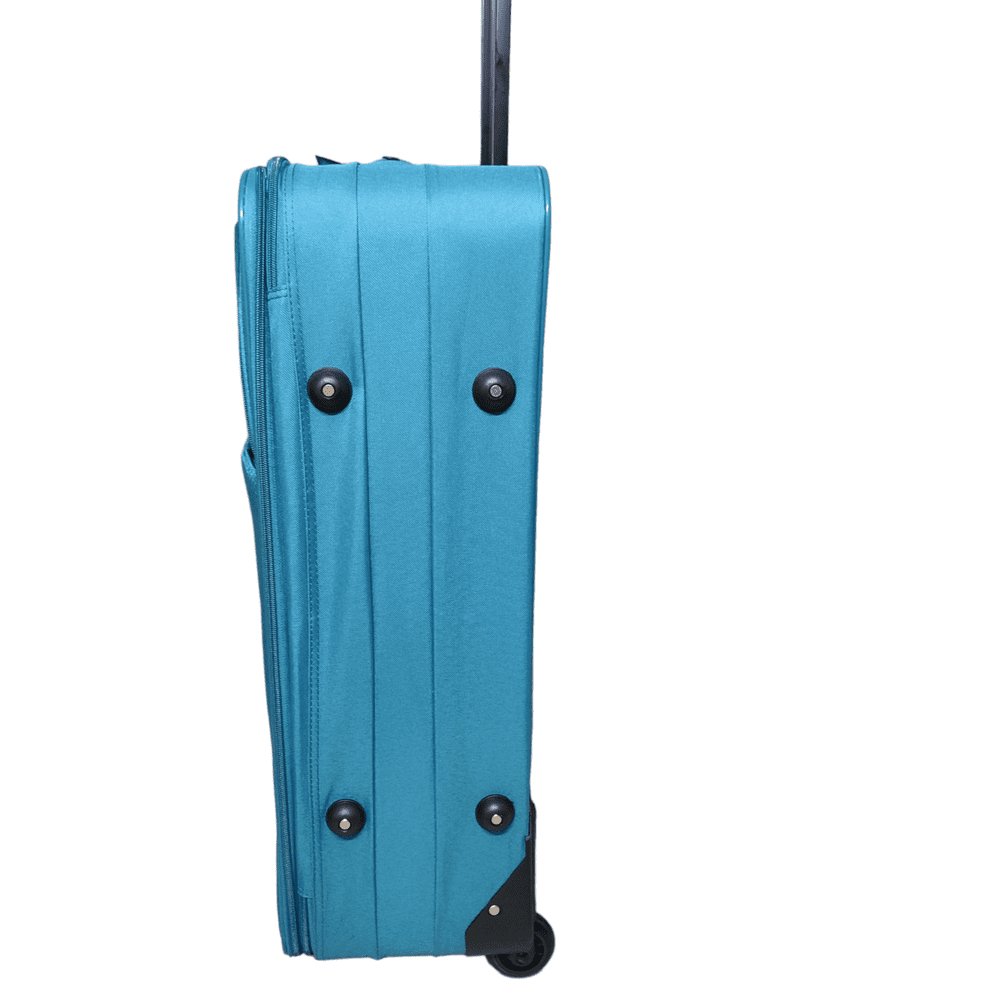 Eagle 2 Wheel Lightweight Expandable Suitcase - Travel Luggage Cabin Trolley Bag | Easy Luggage Teal - Easy Luggage