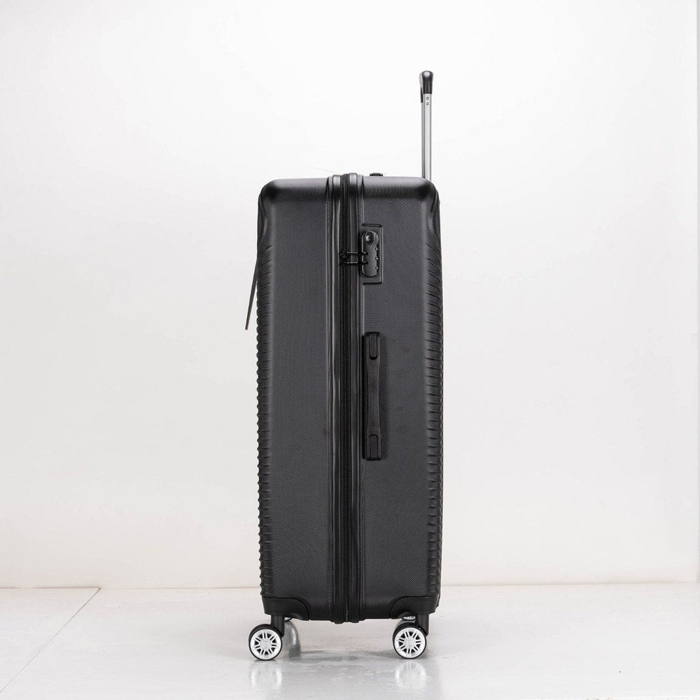 Eagle Air Spritz Lightweight ABS Hard Shell 4 Wheels Black - Easy Luggage