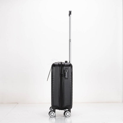 Eagle Air Spritz Lightweight ABS Hard Shell 4 Wheels Black - Easy Luggage