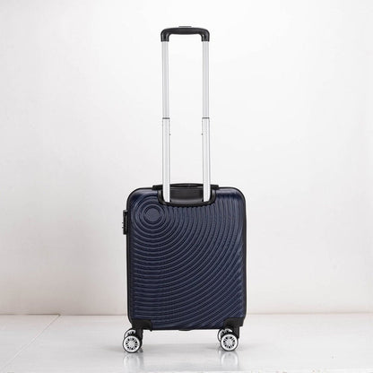 Eagle Air Spritz Lightweight ABS Hard Shell 4 Wheels Navy - Easy Luggage