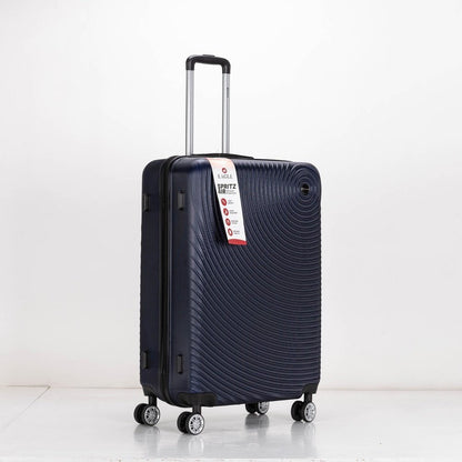 Eagle Air Spritz Lightweight ABS Hard Shell 4 Wheels Navy - Easy Luggage