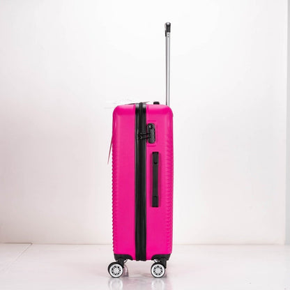 Eagle Air Spritz Lightweight ABS Hard Shell 4 Wheels Pink - Easy Luggage