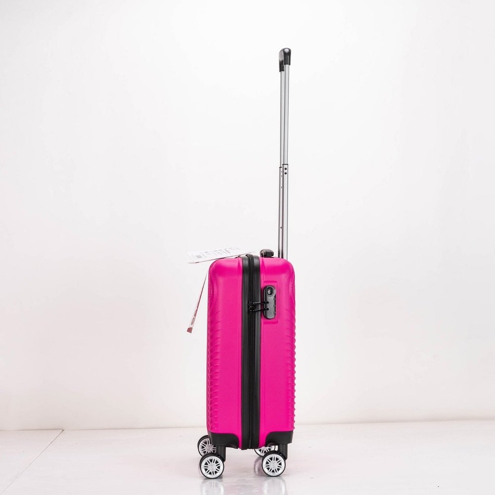 Eagle Air Spritz Lightweight ABS Hard Shell 4 Wheels Pink - Easy Luggage