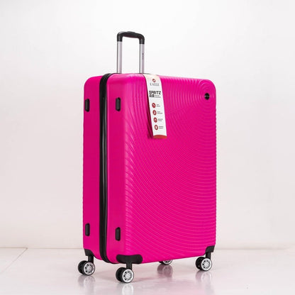 Eagle Air Spritz Lightweight ABS Hard Shell 4 Wheels Pink - Easy Luggage