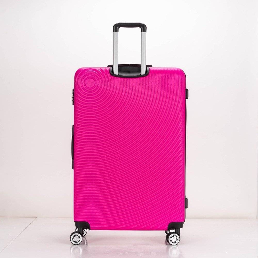 Eagle Air Spritz Lightweight ABS Hard Shell 4 Wheels Pink - Easy Luggage