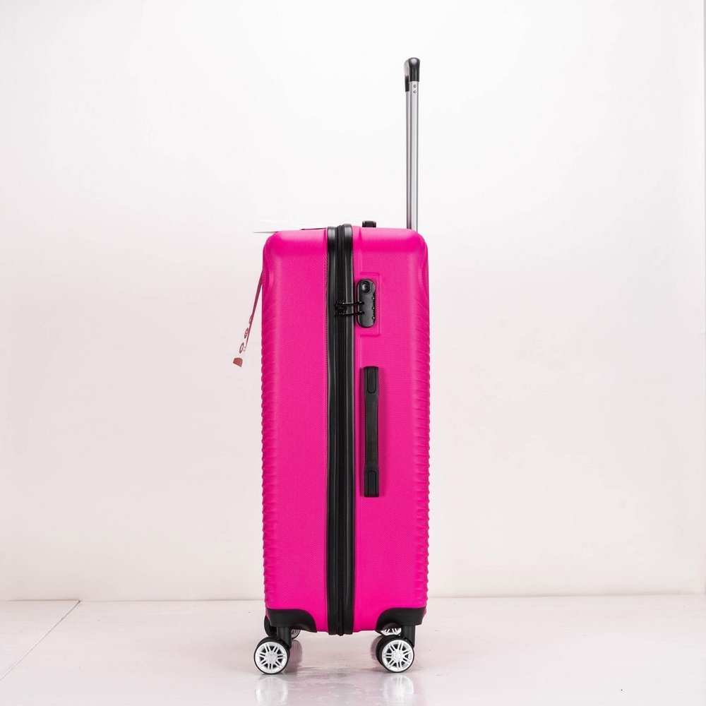 Eagle Air Spritz Lightweight ABS Hard Shell 4 Wheels Pink - Easy Luggage