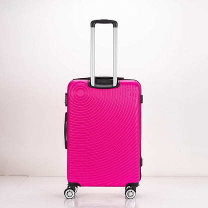 Eagle Air Spritz Lightweight ABS Hard Shell 4 Wheels Pink - Easy Luggage
