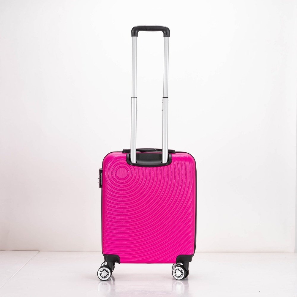 Eagle Air Spritz Lightweight ABS Hard Shell 4 Wheels Pink - Easy Luggage