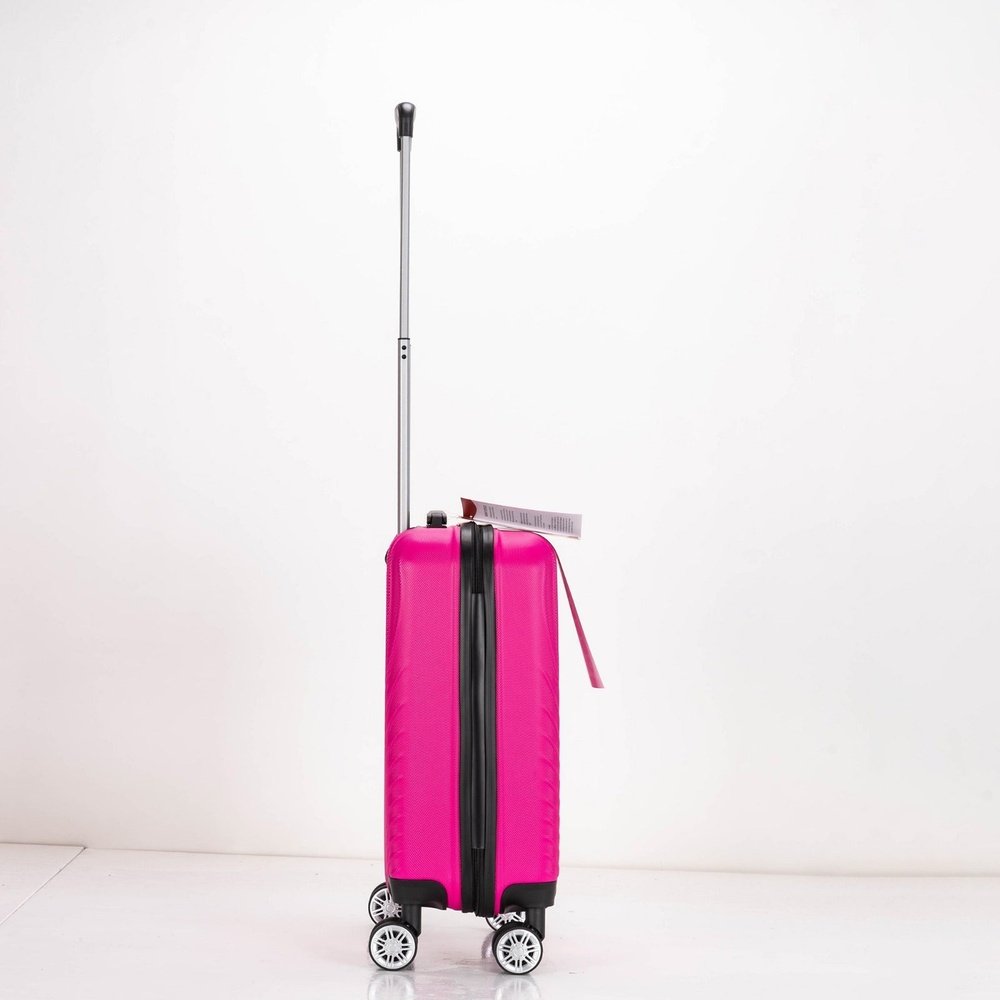 Eagle Air Spritz Lightweight ABS Hard Shell 4 Wheels Pink - Easy Luggage