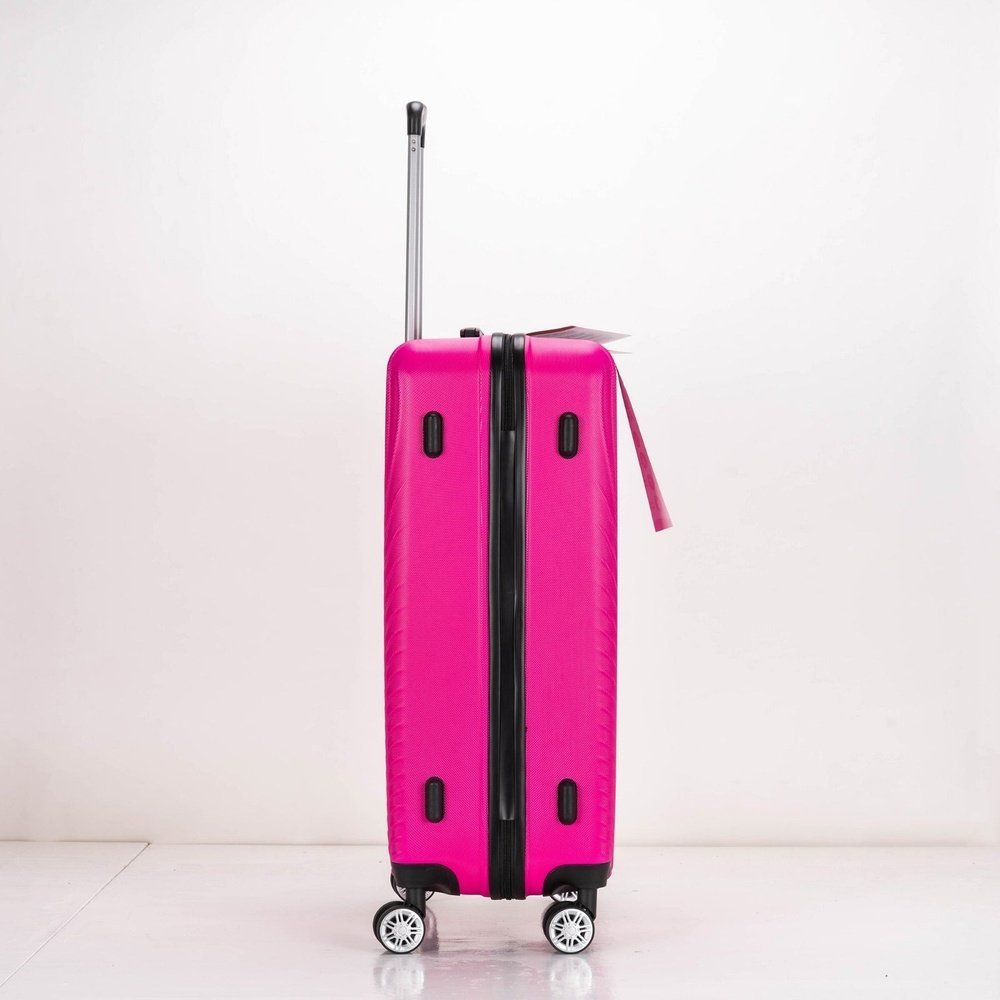 Eagle Air Spritz Lightweight ABS Hard Shell 4 Wheels Pink - Easy Luggage