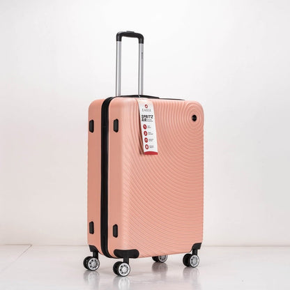 Eagle Air Spritz Lightweight ABS Hard Shell 4 Wheels Rose Gold - Easy Luggage