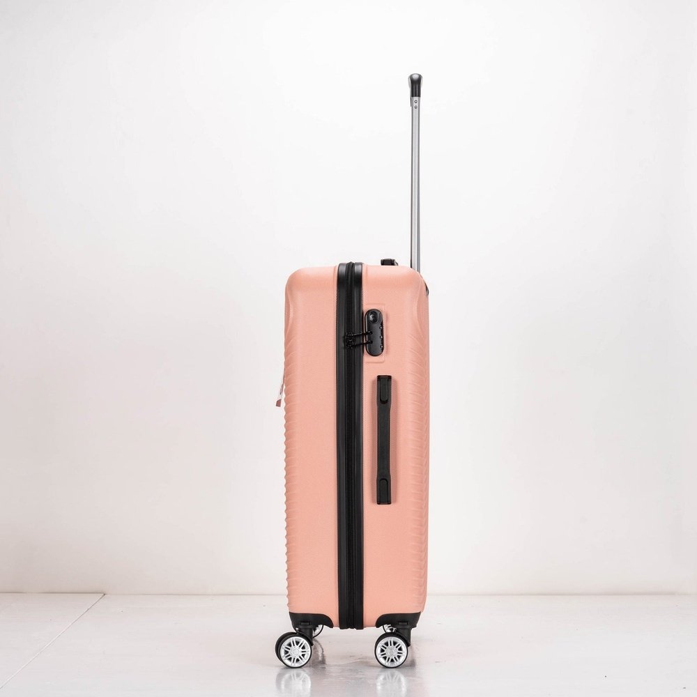 Eagle Air Spritz Lightweight ABS Hard Shell 4 Wheels Rose Gold - Easy Luggage