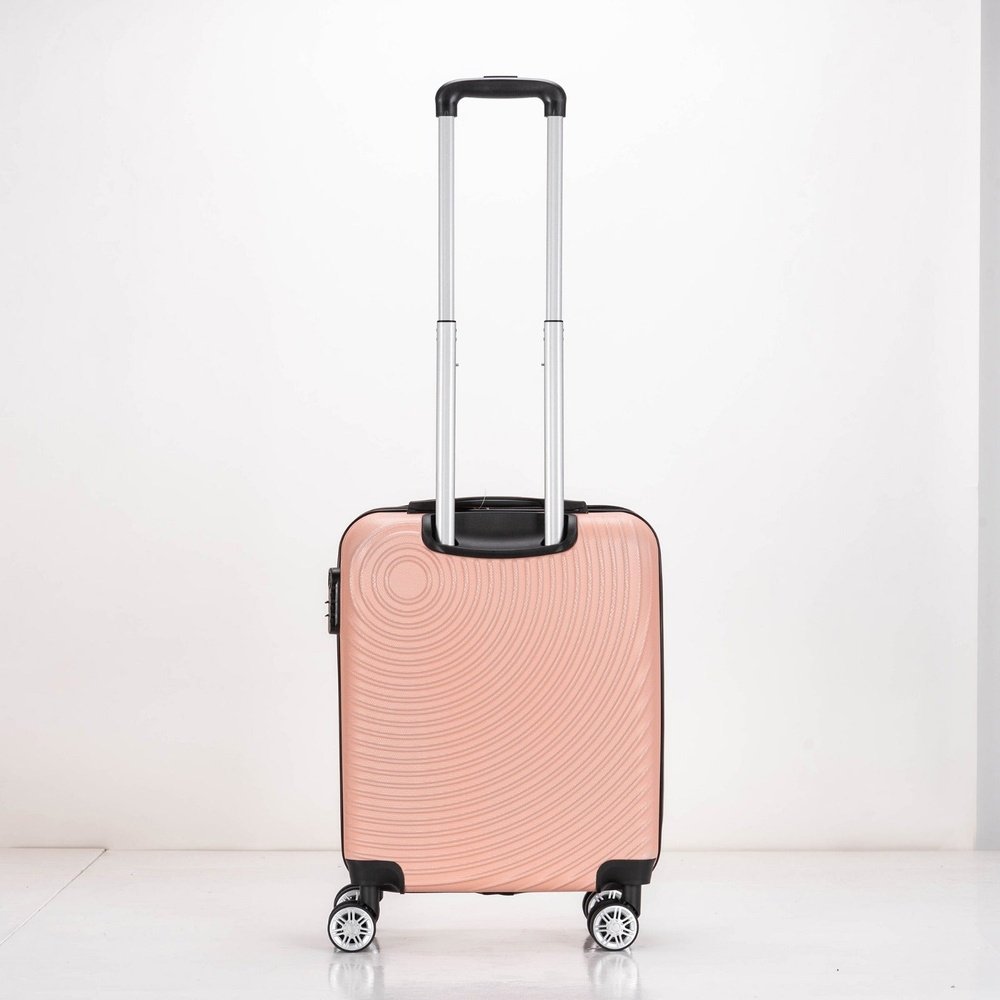 Eagle Air Spritz Lightweight ABS Hard Shell 4 Wheels Rose Gold - Easy Luggage