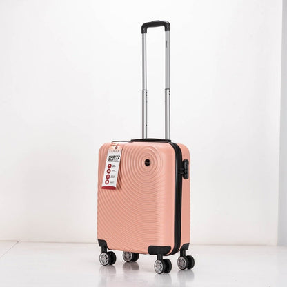 Eagle Air Spritz Lightweight ABS Hard Shell 4 Wheels Rose Gold - Easy Luggage