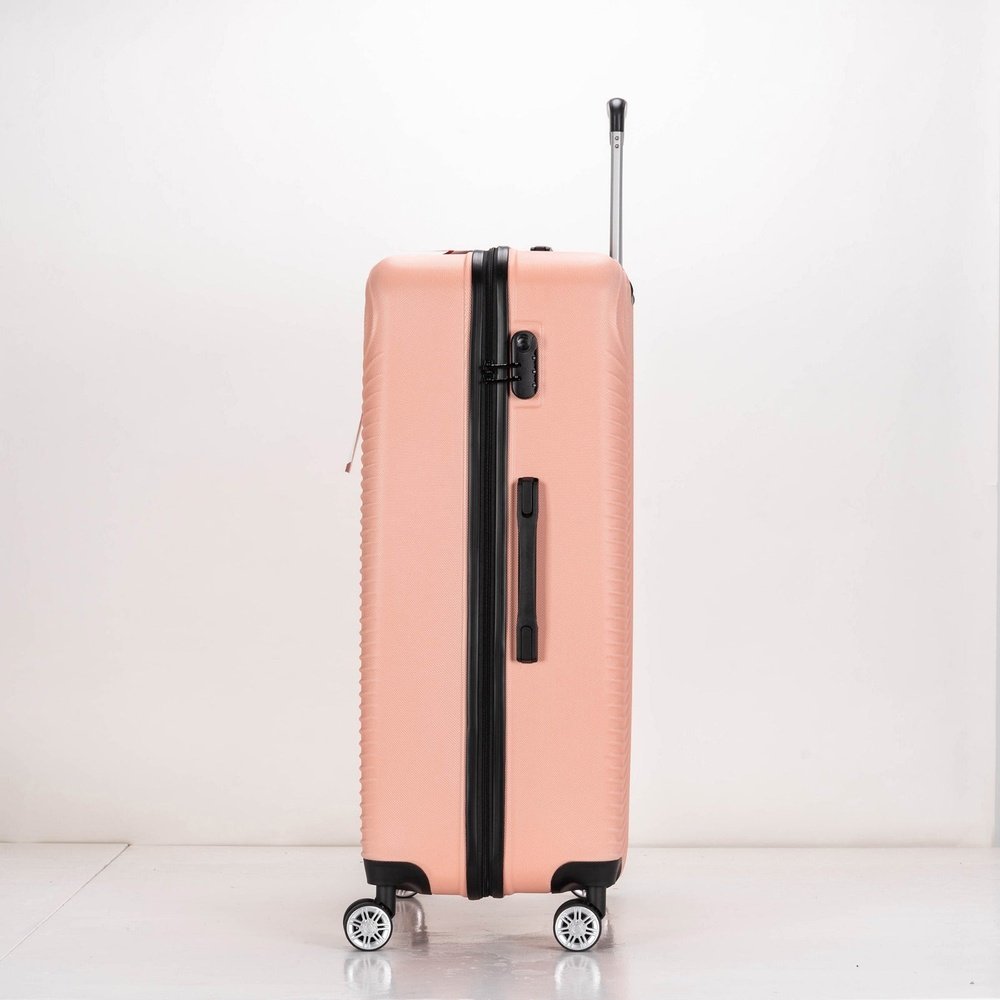 Eagle Air Spritz Lightweight ABS Hard Shell 4 Wheels Rose Gold - Easy Luggage