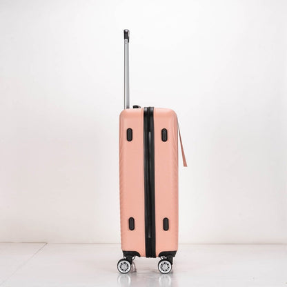 Eagle Air Spritz Lightweight ABS Hard Shell 4 Wheels Rose Gold - Easy Luggage