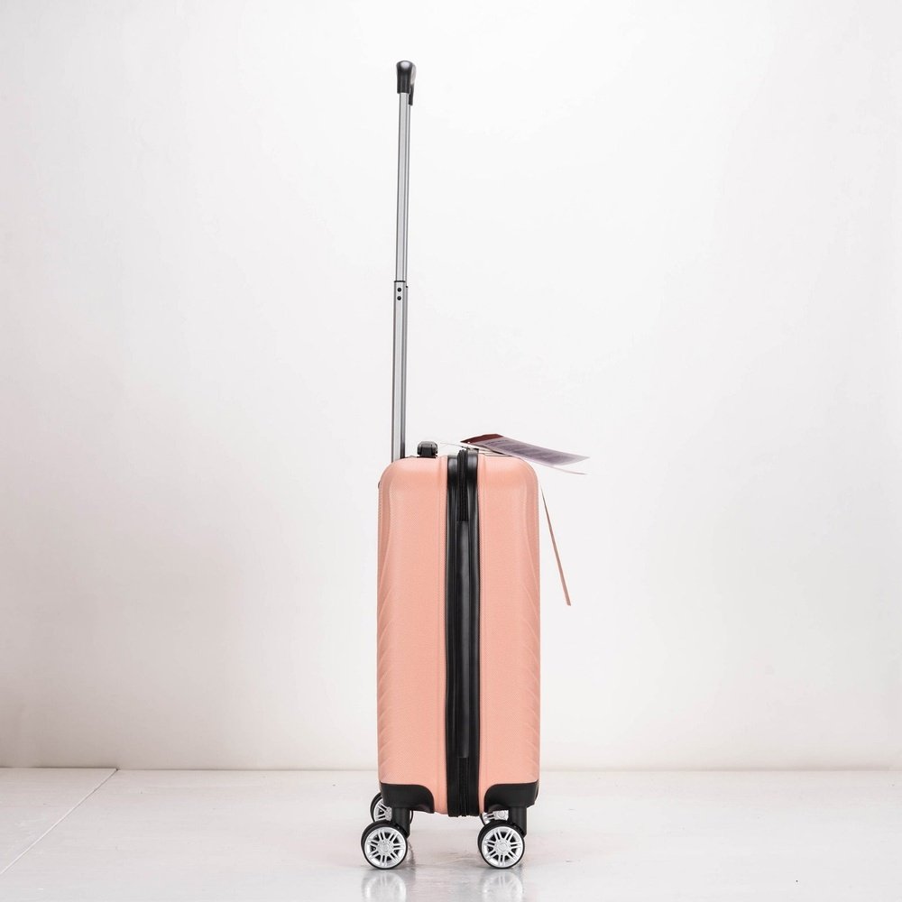 Eagle Air Spritz Lightweight ABS Hard Shell 4 Wheels Rose Gold - Easy Luggage