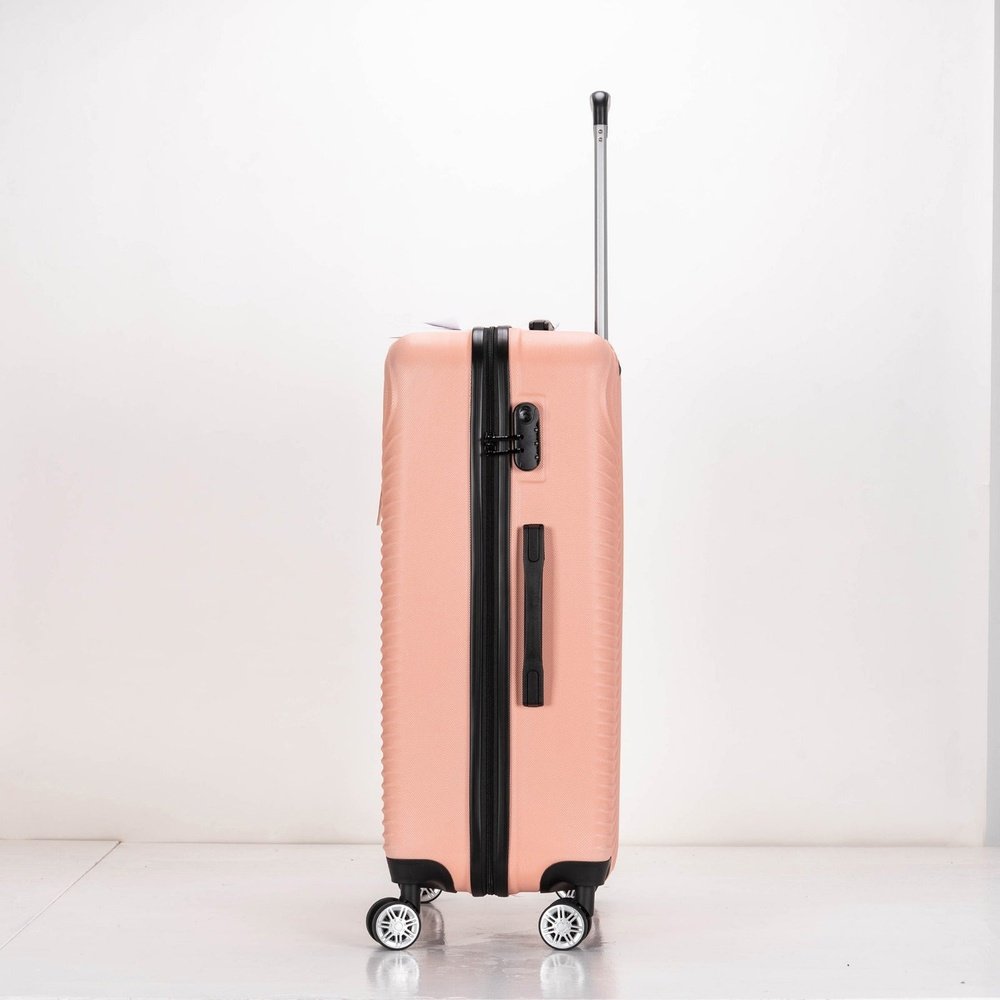 Eagle Air Spritz Lightweight ABS Hard Shell 4 Wheels Rose Gold - Easy Luggage